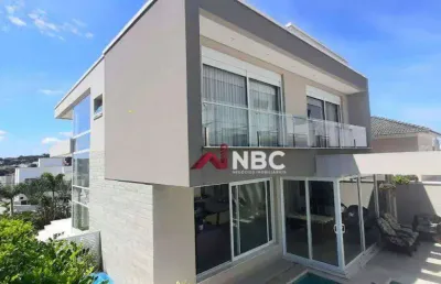 Casa com 3 dormitórios à venda, 300 m² por r$ 3.100.000,00 - residencial real park - arujá/sp