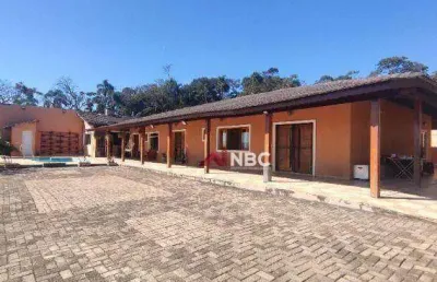 Chácara com 4 dormitórios à venda, 1400 m² por r$ 1.500.000,00 - bairro do pirituba - arujá/sp