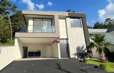 Casa com 4 dormitórios à venda, 300 m² por r$ 3.190.000,00 - condomínio arujá 5 - arujá/sp