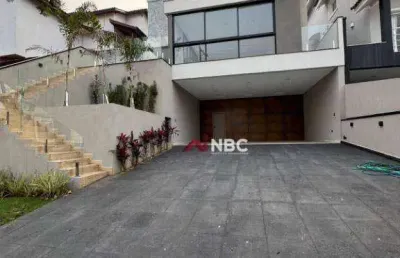 Casa com 4 dormitórios à venda, 320 m² por r$ 3.100.000,00 - condomínio arujá 5 - arujá/sp