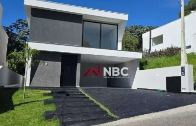 Casa com 4 suítes à venda, 300 m² por r$ 2.890.000 - condomínio residencial real park arujá - arujá/sp