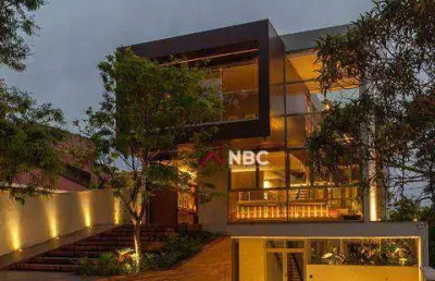 Casa com 4 dormitórios, 420 m² - venda por r$ 7.000.000,00 ou aluguel por r$ 40.000,00/mês - condomínio arujá 5 - arujá/sp