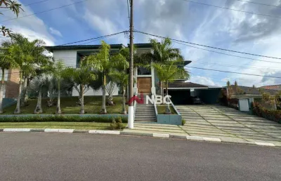 Casa com 4 dormitórios, 652 m² - venda por r$ 10.000.000,00 ou aluguel por r$ 23.000,00/mês - condomínio residencial monterey ville - mogi das cruzes/sp