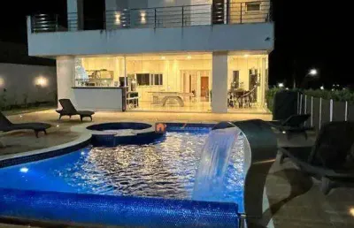 Casa com 4 dormitórios à venda, 417 m² por r$ 4.500.000,00 - condomínio residencial reserva ecológica atibaia - atibaia/sp