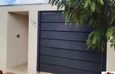 Casa 03 dormitórios sendo 01 suite em bairro nobre boituva, garagem coberta para 02 carros