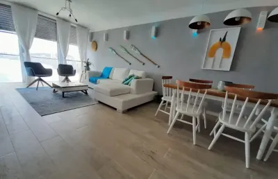 Apartamento reformado à venda no morro do maluf 160m²- com vista mar-pitangueiras sp