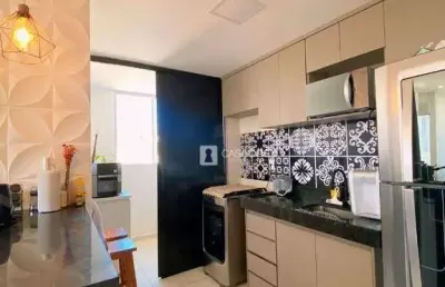 Apartamento com 2 dormitórios à venda, 52 m² por r$ 235.000,00 - industrial jk - varginha/mg