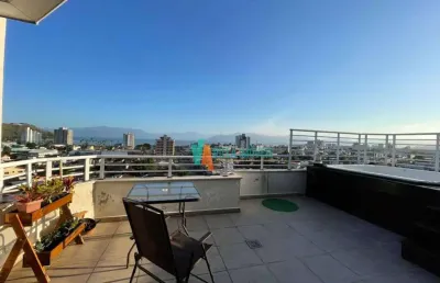 Cobertura com 2 dormitórios à venda, 100 m² por r$ 870.000 - centro - caraguatatuba/sp