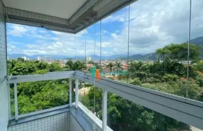 Apartamento com 3 dormitórios à venda, 136 m² por r$ 1.400.000,00 - indaiá - caraguatatuba/sp
