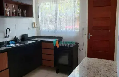 Sobrado com 2 dormitórios à venda, 58 m² por r$ 310.000,00 - balneário recanto do sol - caraguatatuba/sp