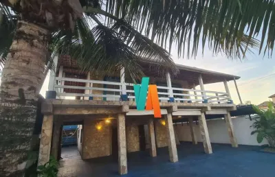 Sobrado residencial ou comercial frente mar em caraguatatuba