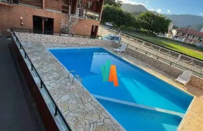 Flat com 2 dormitórios, 55 m² - venda por r$ 420.000,00 ou aluguel por r$ 2.000,00/mês - prainha - caraguatatuba/sp