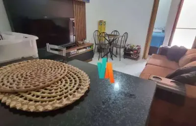 Flat com 1 dormitório, 42 m² - venda por r$ 350.000,00 ou aluguel por r$ 2.000,00/mês - prainha - caraguatatuba/sp