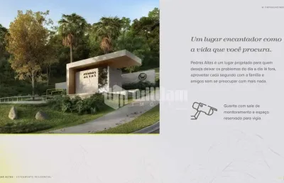 Terreno em condomínio fechado à venda no azambuja, brusque , 335 m2 por r$ 316.000