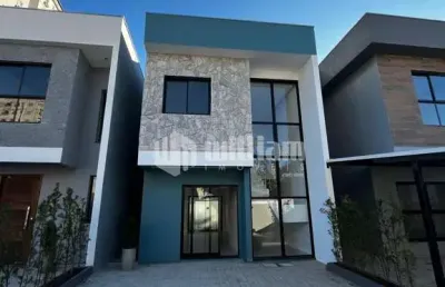 Casa em condomínio fechado com 3 quartos à venda no santa terezinha, brusque , 97 m2 por r$ 690.000
