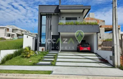 Casa em condomínio de luxo no parque residencial maria elmira, caçapava-sp: 3 quartos, 3 suítes, 2 salas, 2 banheiros, 4 vagas de garagem, 220m². venha conferir!