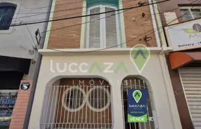 Excelente oportunidade de investimento: casa comercial à venda no centro de jacareí-sp, 3 salas, 2 banheiros, 86,40m².