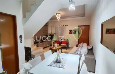 Casa em condomínio de luxo em jacareí-sp: 2 quartos, 2 suítes, 1 sala, 3 banheiros, 2 vagas, 158 m²!