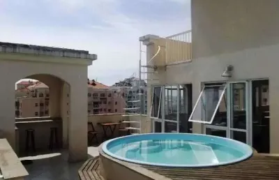 Cobertura com 5 quartos à venda na avenida das américas, recreio dos bandeirantes, rio de janeiro, 205 m2 por r$ 990.000