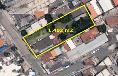 Terreno à venda na rua da abolição, abolição, rio de janeiro, 1402 m2 por r$ 1.950.000