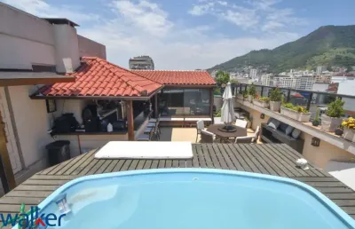 Cobertura com 3 quartos à venda na rua doutor aníbal moreira, tijuca, rio de janeiro, 244 m2 por r$ 1.440.000