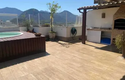 Cobertura com 3 quartos à venda na avendida das américas, recreio dos bandeirantes, rio de janeiro, 166 m2 por r$ 1.380.000