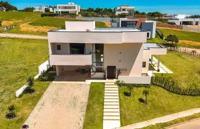 Sobrado com 3 dormitórios à venda, 376 m² por r$ 2.890.000,00 - condomínio vida real - itupeva/sp