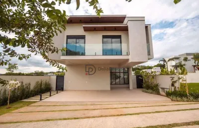 Sobrado com 4 dormitórios à venda, 383 m² por r$ 4.380.000,00 - jardim vila paradiso - indaiatuba/sp