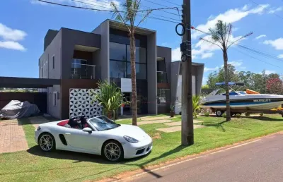 Sobrado com 5 dormitórios à venda, 430 m² por r$ 2.490.000,00 - riviera de santa cristina xiii - paranapanema/sp