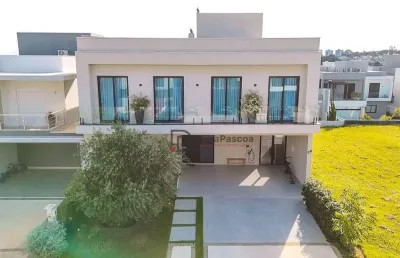 Sobrado com 4 dormitórios à venda, 358 m² por r$ 4.500.000,00 - condomínio residencial duas marias - indaiatuba/sp