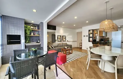 Le corbusier - apartamento á venda com 4 quartos, 1 suíte na gleba palhano - le courbusier