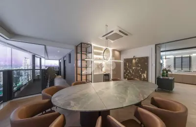 Vero vittá - apartamento à venda com 3 suítes e 3 vagas e garagem na gleba palhano - vero vittá
