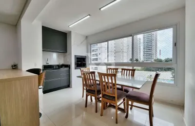 Élégance - apartamento mobiliado para locação com 3 quartos na gleba palhano - edifício elegance