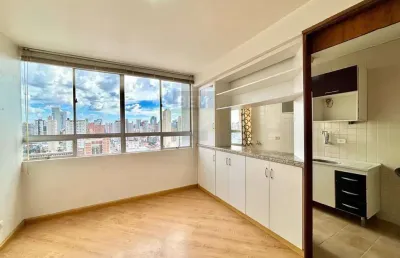 Apartamento 1 quarto à venda no centro de curitiba - edifício nilo cairo - andar alto com vaga