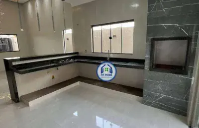 Casa com 3 dormitórios à venda, 120 m² por r$ 500.000,00 - jardim califórnia - bady bassitt/sp