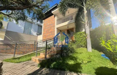 Sobrado com 4 dormitórios à venda, 438 m² por r$ 3.500.000,00 - residencial gaivota i - são josé do rio preto/sp