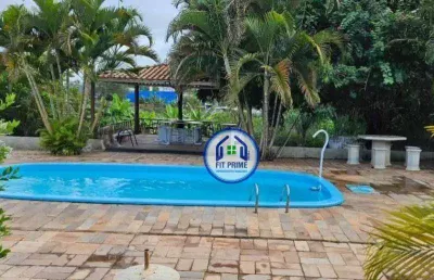 Chácara com 4 dormitórios à venda, 5000 m² por r$ 900.000 - estância jóckei club - são josé do rio preto/sp