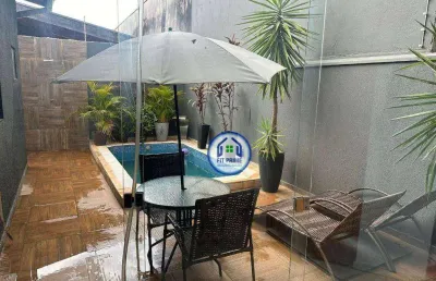 Sobrado com 4 dormitórios à venda, 170 m² por r$ 650.000,00 - residencial vila flora - são josé do rio preto/sp