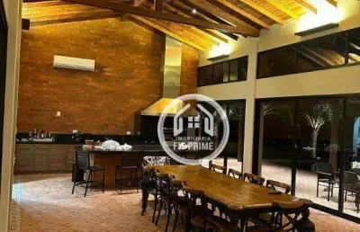Rancho com 6 dormitórios à venda, 423 m² por r$ 2.490.000 - marina bonita - zacarias/sp