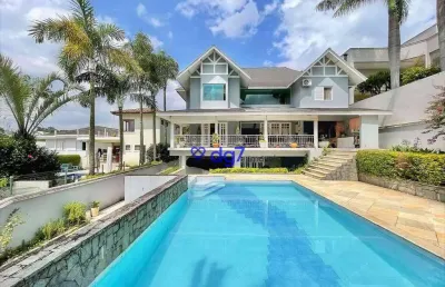 Casa com 4 suítes à venda, 847 m² por r$ 2.790.000 - são paulo ii - cotia/sp