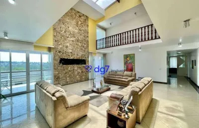 Casa com 6 dormitórios, 1200 m² - venda por r$ 3.750.000 ou aluguel por r$ 22.195/mês - granja viana/sp