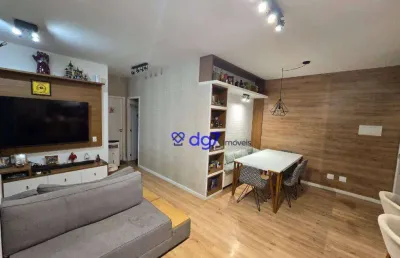 Apartamento granja viana 3 dormitórios e 1 vaga 70 metros