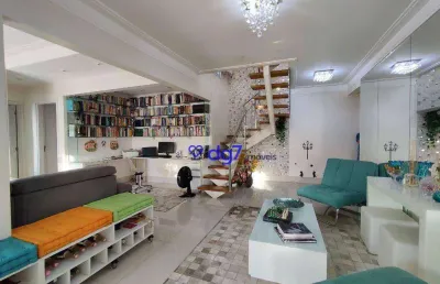 Cobertura à venda, 220 m² por r$ 1.065.000,00 - granja viana - cotia/sp