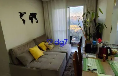 Apartamento granja viana 2 dormitórios e 1 vaga 46 metros