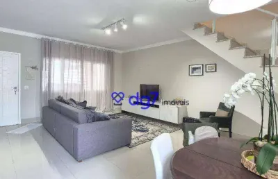 Sobrado com 3 dormitórios, 3 suítes à venda, 151 m² - jardim bonfiglioli - são paulo/sp