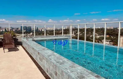 Apartamento com 1 dormitório à venda, 25 m² por r$ 380.000,00 - butantã - são paulo/sp