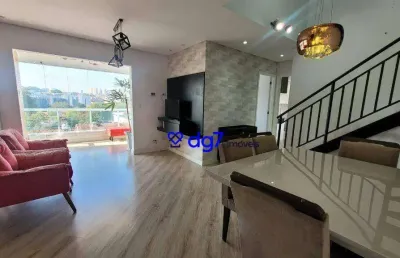 Cobertura com 2 dormitórios à venda, 139 m² por r$ 900.000,00 - butantã - são paulo/sp