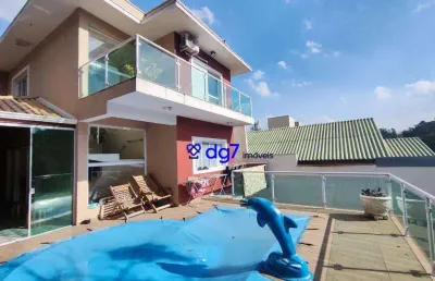 Sobrado com 3 dormitórios à venda, 211 m² - parque rincão - cotia/sp