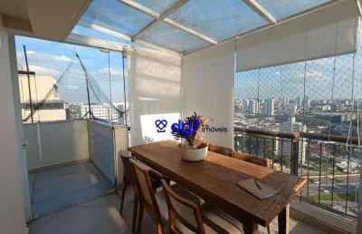 Cobertura com 2 dormitórios à venda, 120 m² por r$ 985.000,00 - jardim bonfiglioli - são paulo/sp