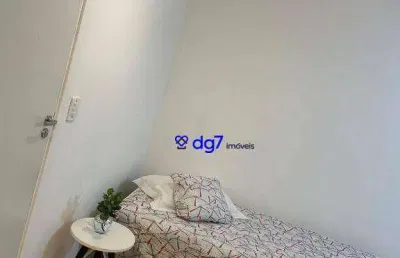 Kitnet com 1 dormitório para alugar, 15 m² por r$ 1.461,40/mês - jardim bonfiglioli - são paulo/sp